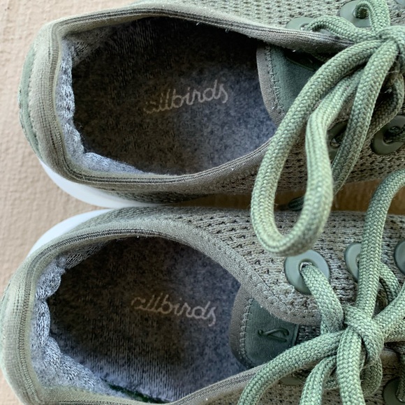 Allbirds Tree Runners Thunder Green Sz 9 - Picture 7 of 12
